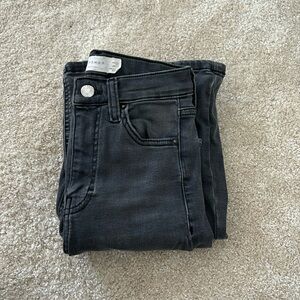 flare leg black jeans!!